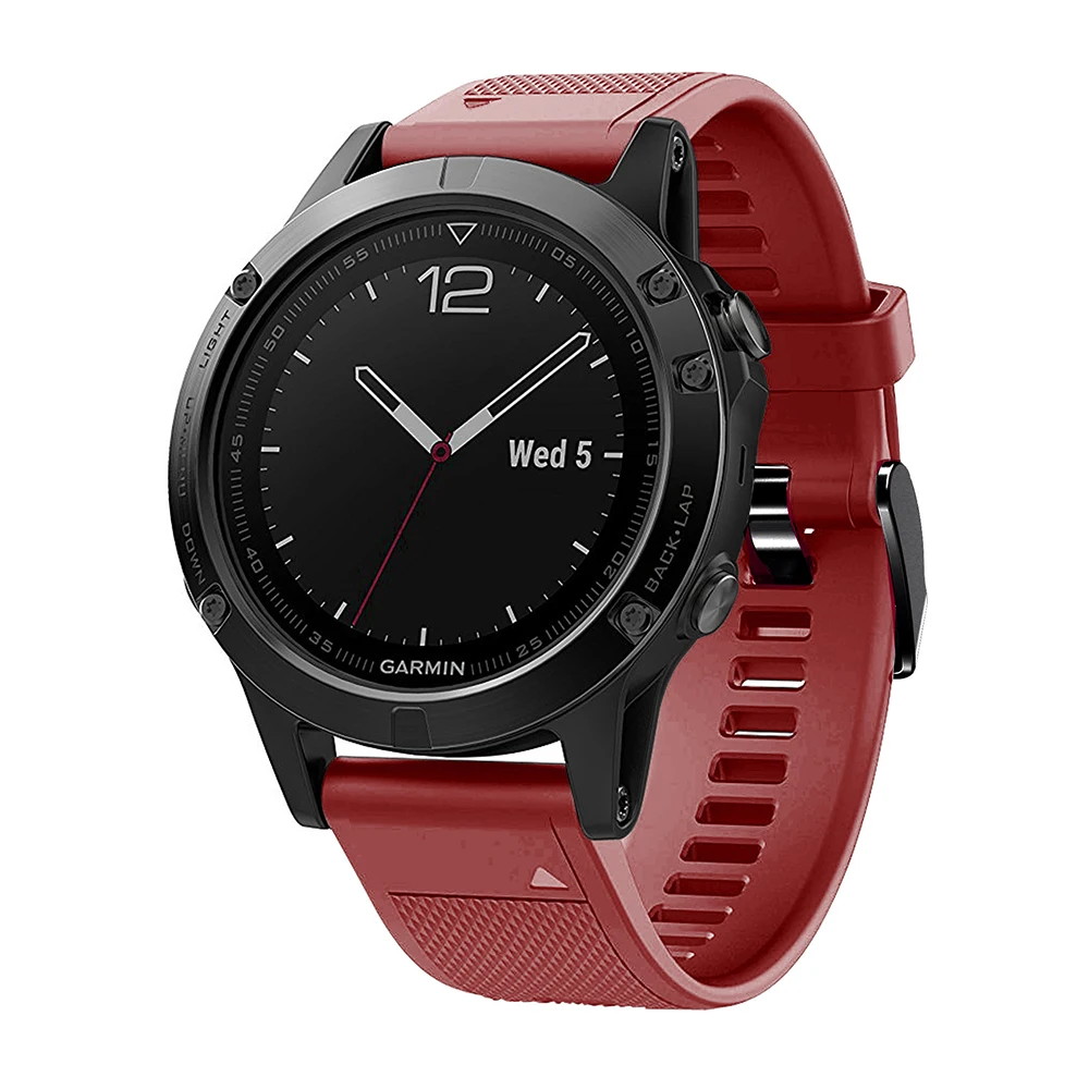 Сменный смарт браслет для Garmin Fenix 5X/ 5X Plus Easyfit силиконовый спортивный ремешок 3 / HR