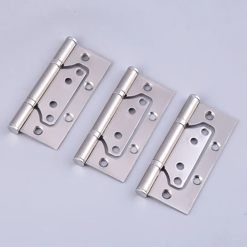 

2018 Rushed Fechadura Padlock Hinge Manufacturer Supply Door Lock Hardware Fittings Real Wood 3.0 Stainless Steel Three Tablets