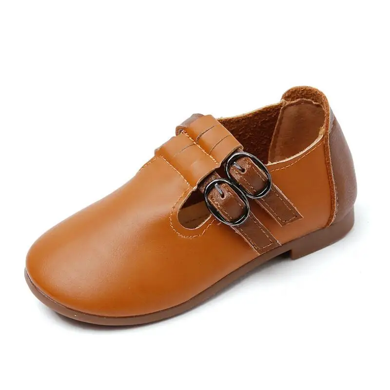 spesifikasi Sepatu Kasual untuk Gadis Anak 2018 Musim Gugur Baru Anak anak Sepatu Klasik Gadis Korteks Minyak Lilin Retro T shirt Putri Sepatu