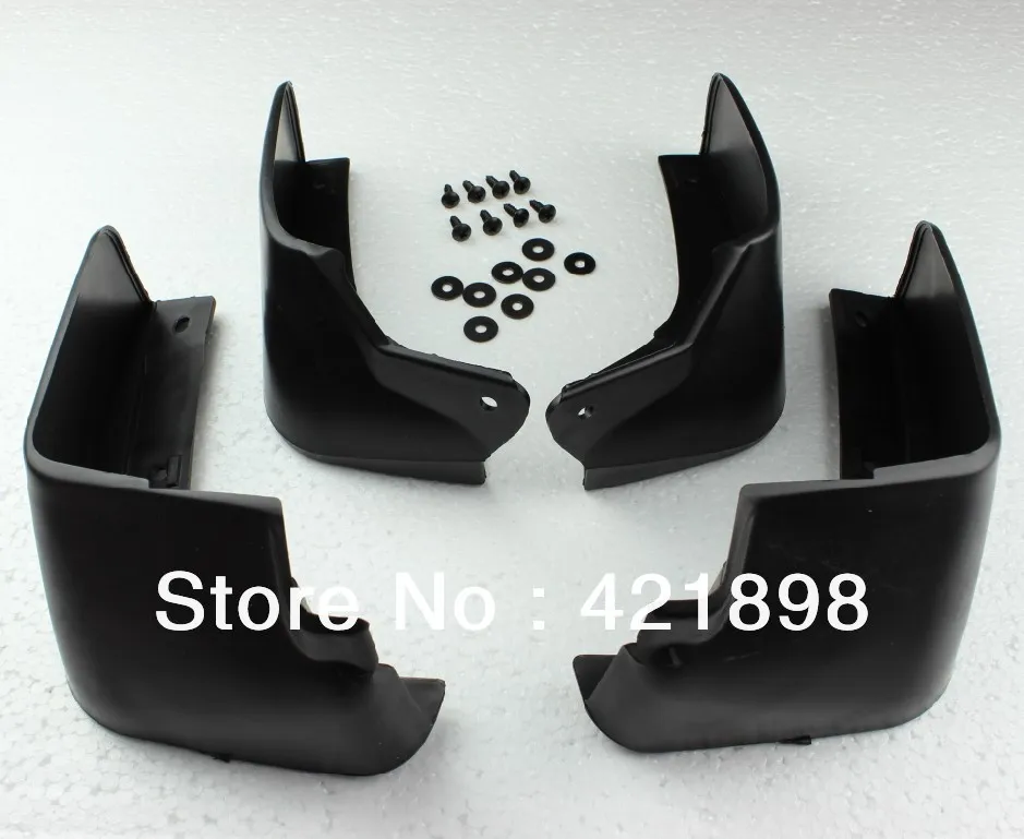 

For Nissan Sentra 2013 2014 2015 Plastic Splash Guard Mud Flaps 4 pcs