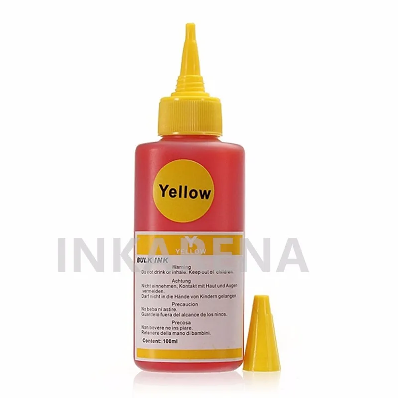 Dye ink 100ml bottle ink Yellow