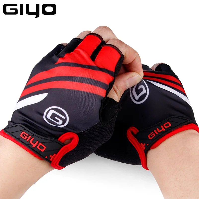 

Cycling Gloves Racing Road Bike Gloves Men Sports Half Finger Anti Slip Gel Pad Bicycle MTB Shockproof Gloves Riding Gloves