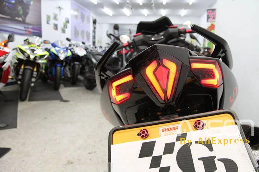 Новинка 5 шт. для YAMAHA Tmax 530 T Max530 TMAX530 2013 2014 2015 2016 задний стоп сигнал светодиодный