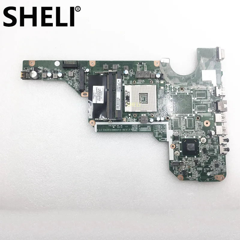 SHELI ل HP 680568-501 680568-001 جناح G4-2000 G6-2000 G7-2000 اللوحة المحمول HM76 DDR3 DA0R33MB6E0