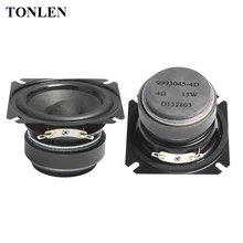 2pcs TONLEN 2.5 inch Full Range Speaker 4 ohm 15W HIFI Bluetooth Music Speakers Portable Loudspeaker Horn DIY Audio Home Theater 2pcs TONLEN 2.5 inch Full Range Speaker 4 ohm 15W HIFI Bluetooth Music Speakers Portable Loudspeaker Horn DIY Audio Home Theater