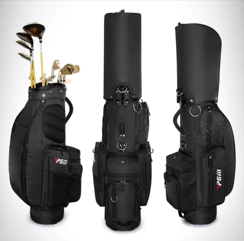 

PGM Golf Bags Men Multifunctional Standard Golf Caddy Bag Large Capacity Custom Nylon Golf Aviation Bags D0479