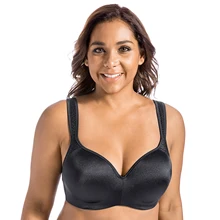 Женский бюстгальтер на косточках балконет бесшовный слегка мягкий контурный бюстгальтер