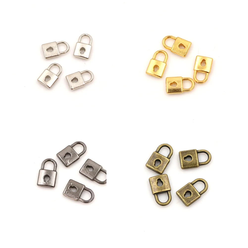 

4PCS/lot Mini Door Retro Metal DIY Accessories Cute Vintage Dollhouse Miniature Door Lock Doll House Fairy 4Colors