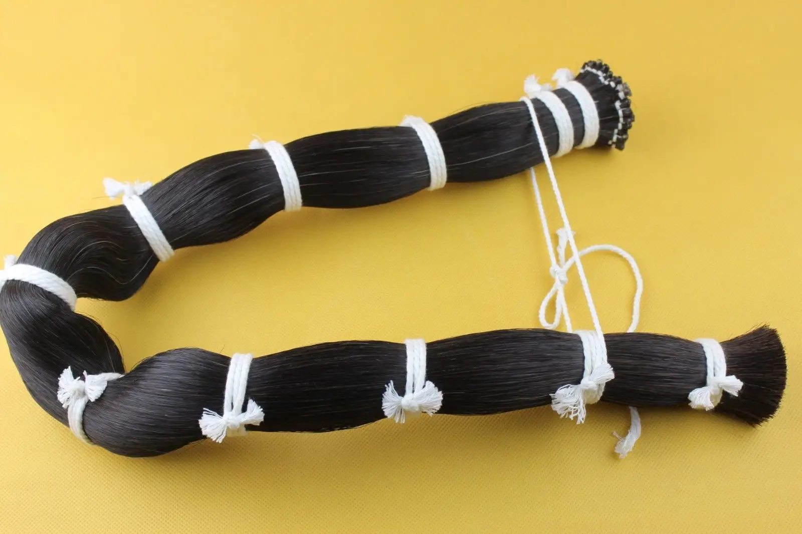 

1 Kg Black Horse Hair Horse Tail Hair Bow HairStallions Horse