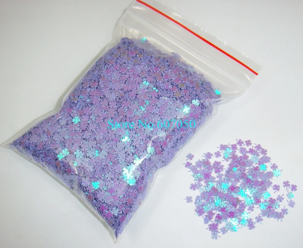 50g bag x nail dazzling lilac lucky four leaf clover 50g bag x nail dazzling lilac lucky four leaf clover