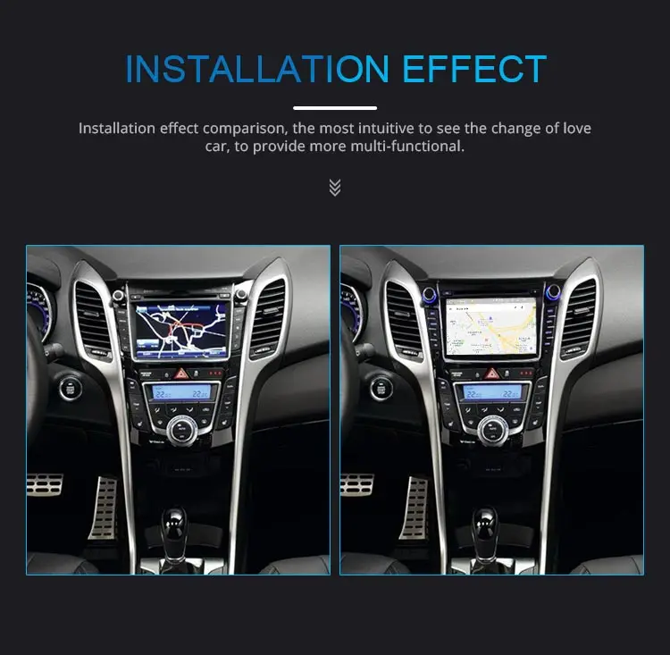 Cheap JDASTON Android 9.0 Car DVD Player For Hyundai I30 Elantra GT 2012-2018 WIFI Multimedia GPS Stereo 2 Din Car Radio tape recorder 10