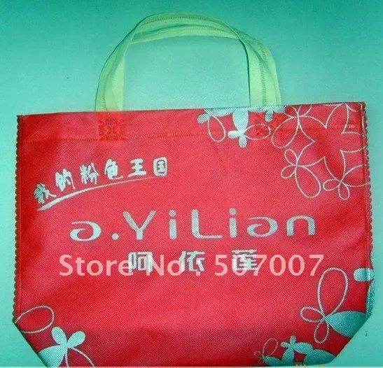 gift bag non woven bag + free custom LOGO design 27*35, promotion bag ...