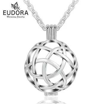 

Eudora Harmony Ball Necklace Graphic Scene Locket Pendant Cage fit for 18mm Inner Ball Pendant Necklace Jewelry Wholesales 5PC