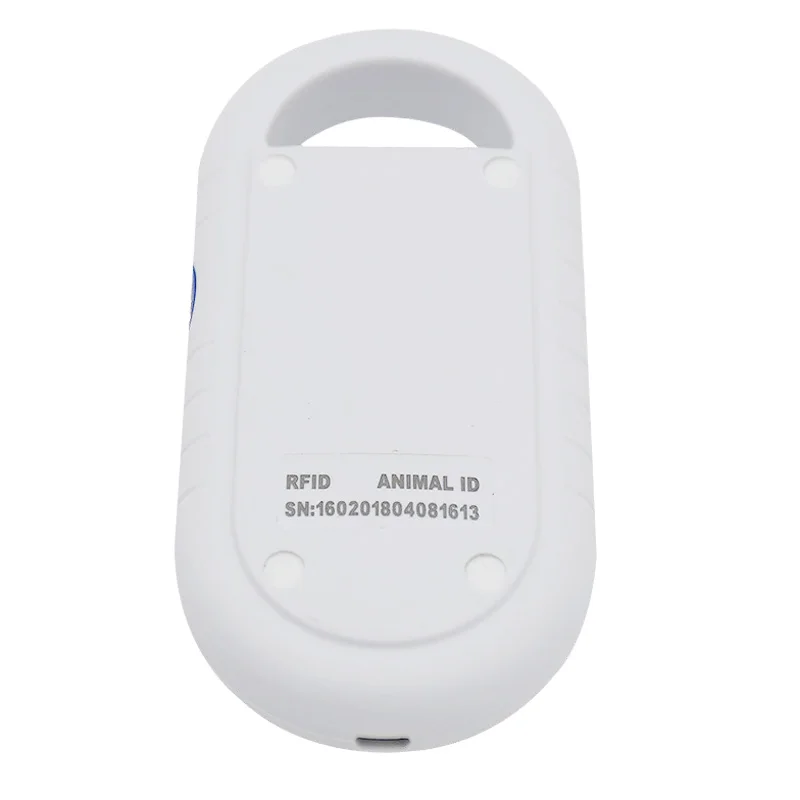 ISO11785/84 FDX-B escáner de mascotas chip lector de etiquetas RFID Animal lector de perros de baja frecuencia lector RFID de mano con Animal chip - 2