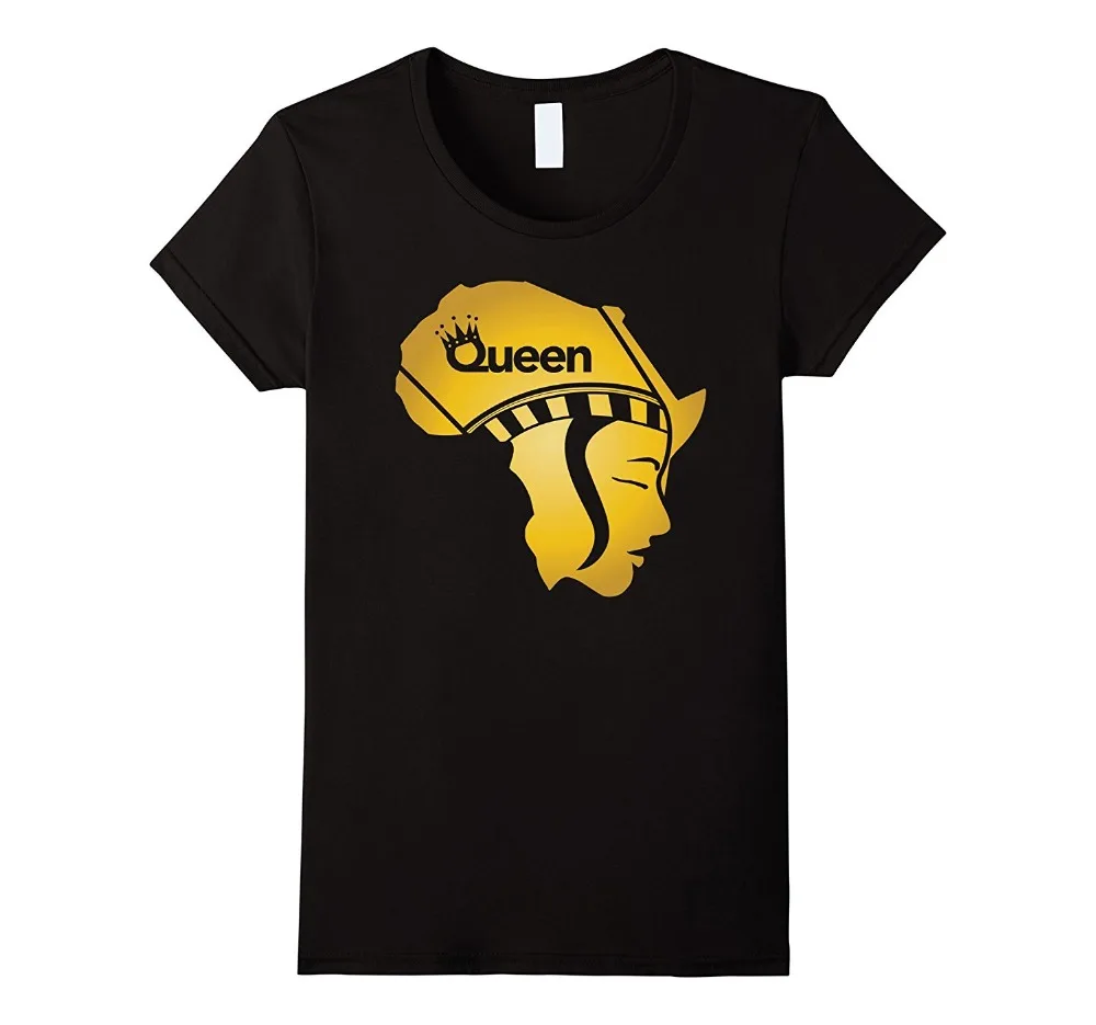 Африканский queen роялти-знать свои корни рубашка Для женщин футболка | Мужская