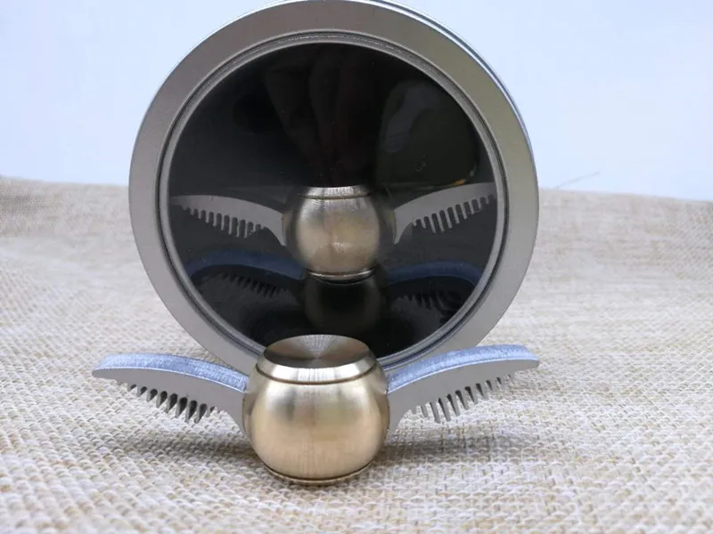 20pcs Golden Snitch Harry Potter Fidget Spinner Hand Toy For EDC ADHD Metal Anti Stress Wheel