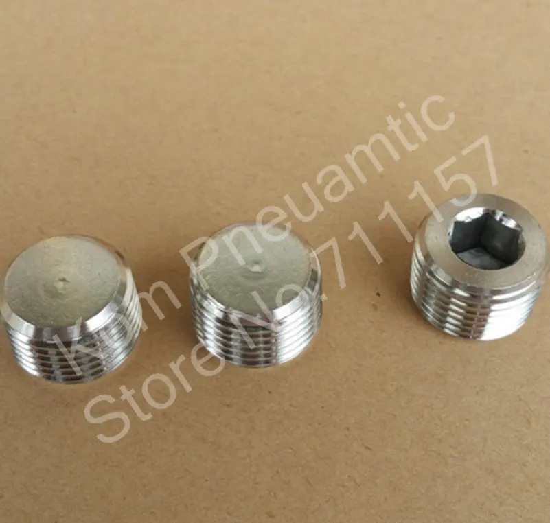 100x Бесплатная доставка наружная резьба 1/8 &quot внутренняя Шестигранная головка