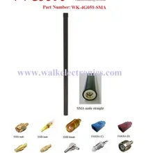 58 см 9dbi с высоким коэффициентом усиления pole mount 3g 4G LTE волоконная антенна на стекло SMA Мужская Погодостойкая GSM LTE 3g 4g стеклянная волоконная антенна