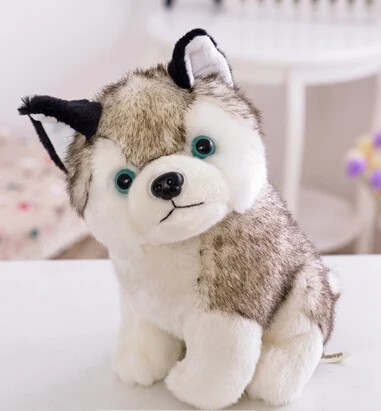 husky valentine stuffed animal