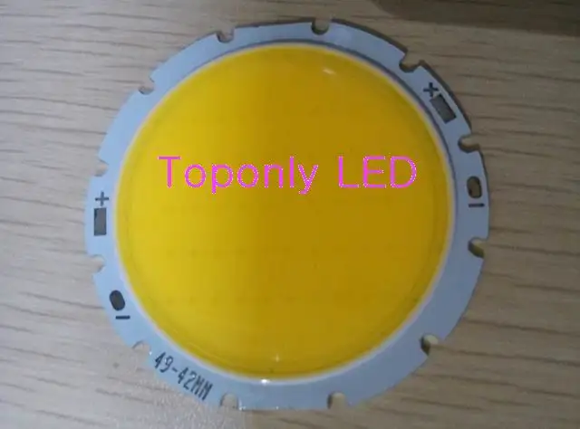 US $518.00 20w cob led module lamp Dia49mm round Epileds chips high power led lighting source 18002000lm white color DC3034v 100pcslot