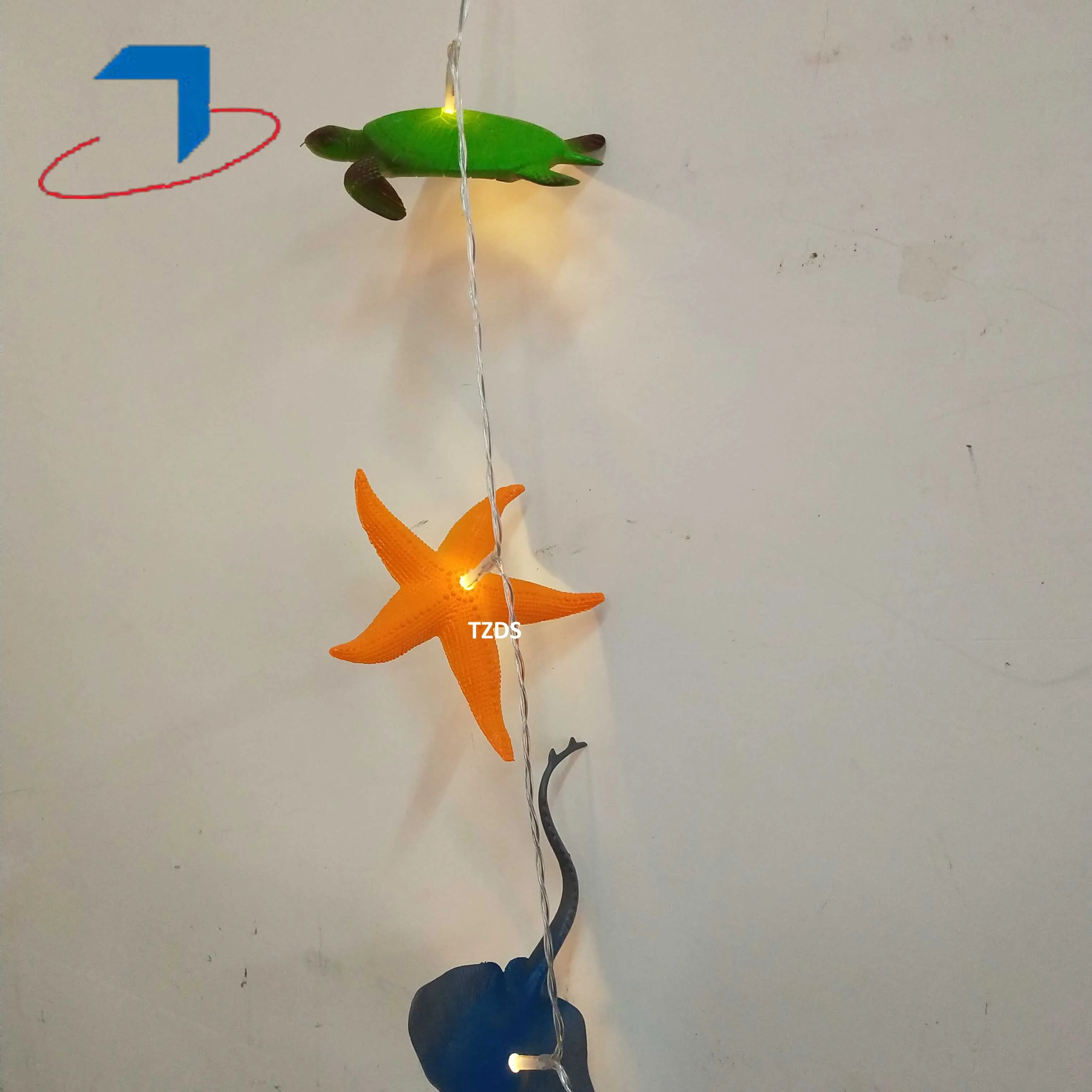 Морские животные Морская звезда струнные огни для праздничного украшения Детские струнные огни свадебный декоративный светодиодный