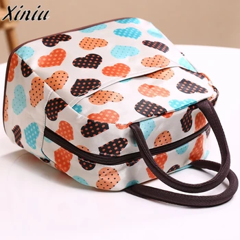 

Portable Insulated Work School Picnic Lunch Bag Tote Zipper Organizer Lunch Box Lady Handbag Kids Lunch Bags Insulation Package
