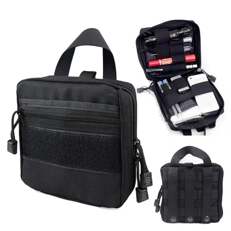 Molle 1000D сумка на пояс для охоты тактический военный EDC сумка для инструментов открытый спортивный чехол медицинская сумка первой помощи