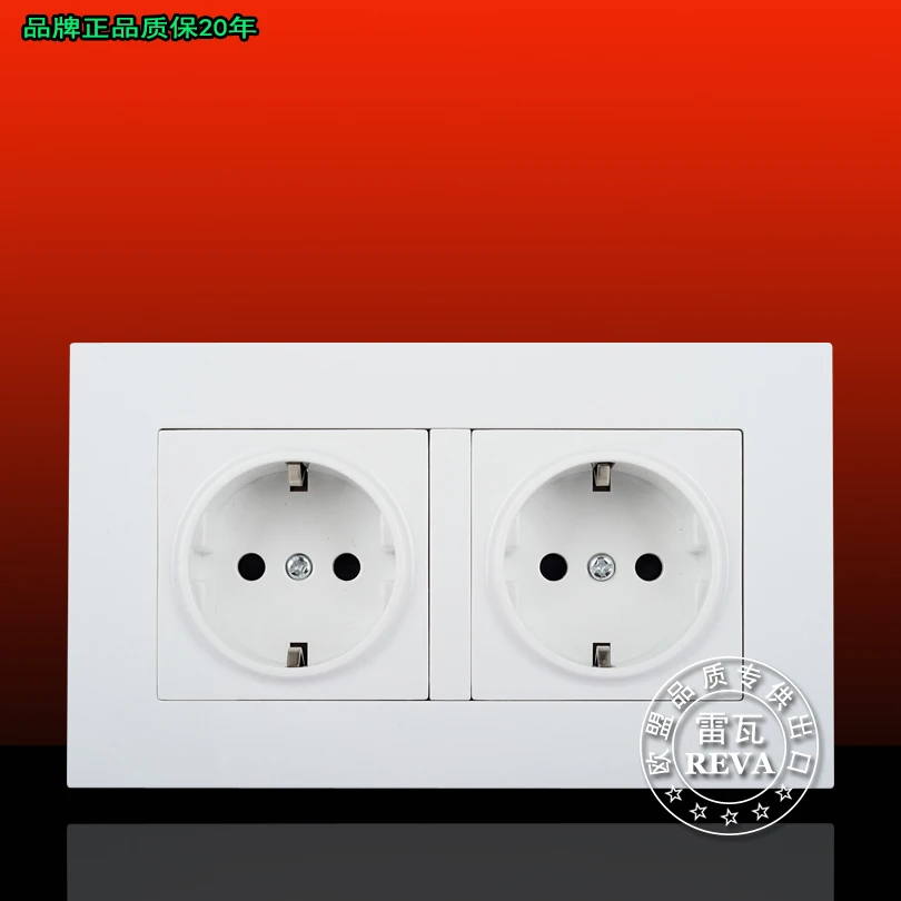  Wall Charger Adapter Outlet Panel Dual USB Port frame for electrical outlets110V-250V The socket in the kitchen (2)