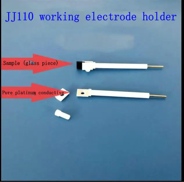 Jj110 Platinum Electrode Holder Working Electrode Holder Ptfe Electrode Holder Good Conductivity