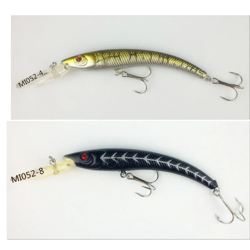 

1 Piece Sale Fishing Lure Minnow Long Tongue Artificial hard Plastic Lures Baits