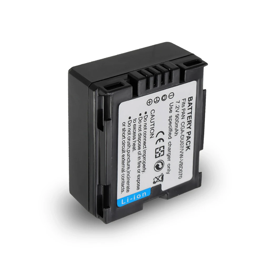 Doscing 1 шт. CGA CGR DU06 DU07 аккумуляторные батареи для камеры Panasonic искусственная