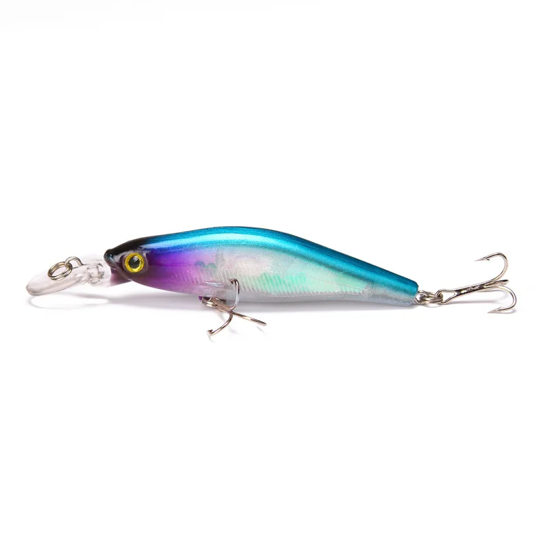 Fishing Lure Hard Bait 5 Color Translucent Bait 8.5cm/11.4g Laser Minnow Suspension Plastic Lure Bait Fishing Bait jooyoo