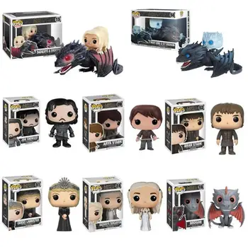 Funko POP Song Of Ice And Fire Game Of Thrones Collectible Model Toys Boy PVC Action Figure Kids Toys