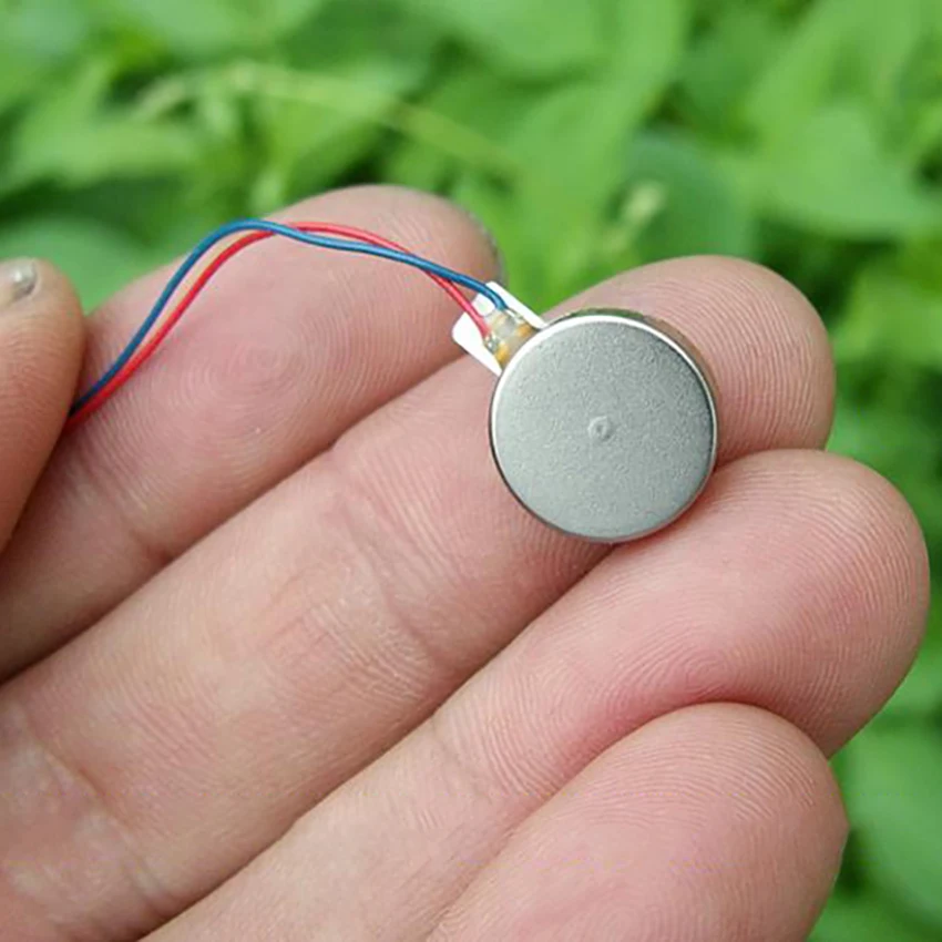 

Flat Vibration Motor 1234 Model Airplane Controller Button Type Vibrating Motor DC3-5V 74-120MA Electric Machinery DIY Supplies