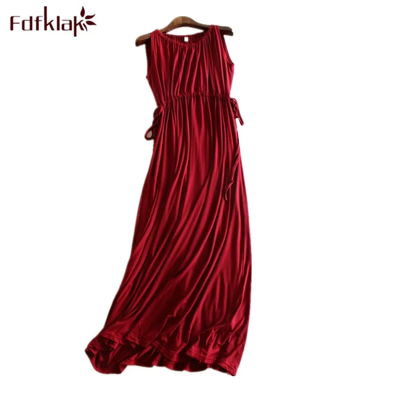 

Casual sleeveless nightgowns women modal cotton night dress sexy long nightdress female nightwear night gown chemise de nuit