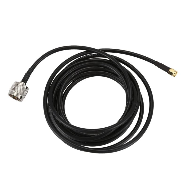 3 м/10ft N штыревой в RP-SMA вилка американского стандарта(женский) соединительного кабеля RG58 для антенна Wi-Fi золото