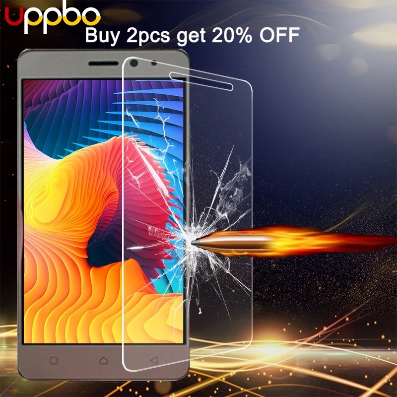 

Uppbo Tempered Glass For Lenovo VIBE Z2 Glass K6 K5 K3 Note K8 Plus P1 P1M P2 P70 P780 K920 Mini Touch Screen Protector Film