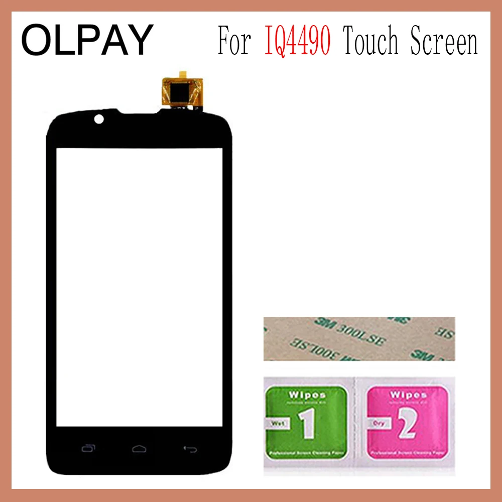 OLPAY 4 0 дюймов для Fly IQ4490 ERA Nano IQ 4490 сенсорный экран дигитайзер панель передняя