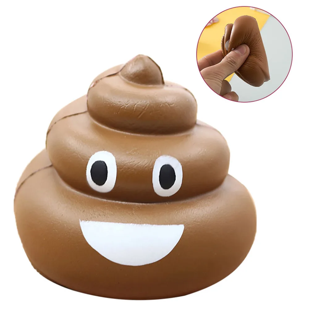 Детская имитация PU медленное восстановление моделирование poop fun мягкое сумасшедшее давление релиз игрушка подходит для детей adultsF4