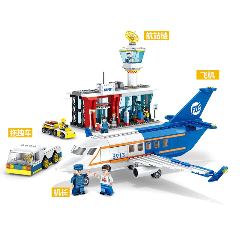 864 шт детские строительные блоки игрушки совместимые с Legoingly город фигурки