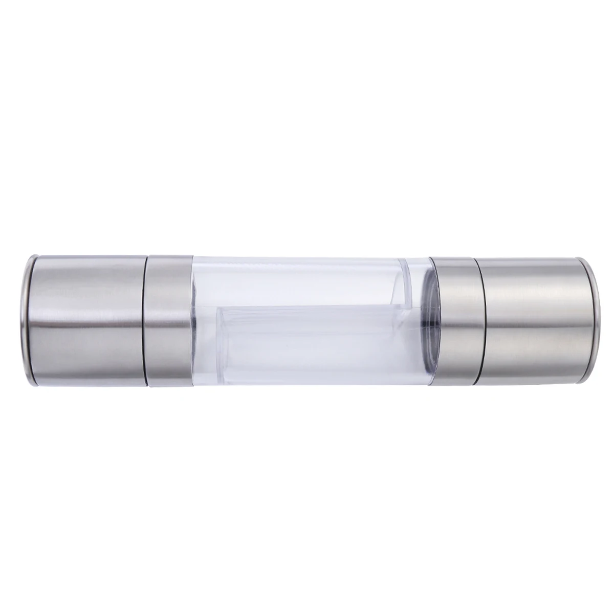 Multi-function Stainless Steel Pepper Grinder Mill Cruchser Manual Hand Crank Twist Top Spice Herb |