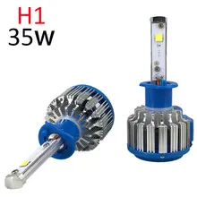 Super Bright H1 LED Headlight for Cars with Cree LED chips to Replace Halogen Bulbs High Beam Low Beam Conversion Kit