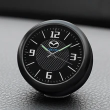 Car clock decoration quartz watch styling digital electronic clock watch accessories For Mazda Angkorra CX-5 Artez
