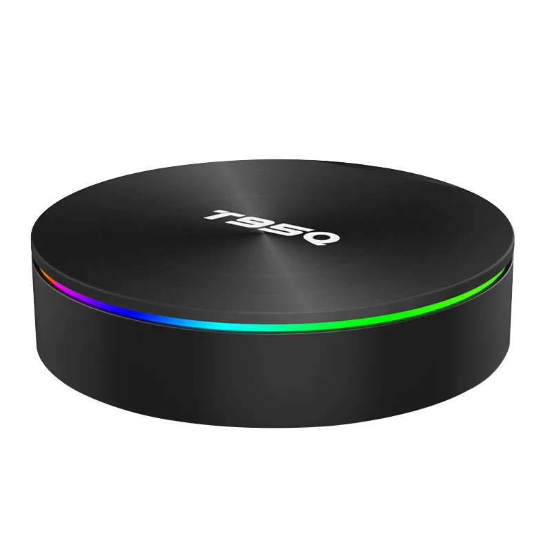 T95Q Android 8.1 Amlogic S905X2 Smart TV BOX Quad Core 4GB+32GB/4GB+64GB 2.4G&5GHz Dual Wifi BT4.1 1000M H.265 4K Media Player