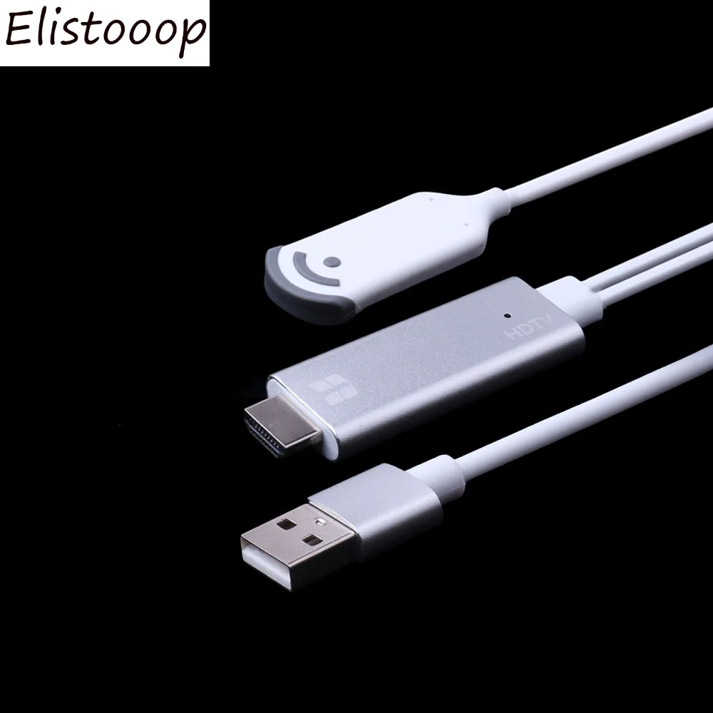 2.4G WIFI Screen Receiver Phone To HDMI Cable 1080p For iPhone 6/6S/6 Plus /7/7plus 8 / X iPad Android Windows HDTV | Электроника