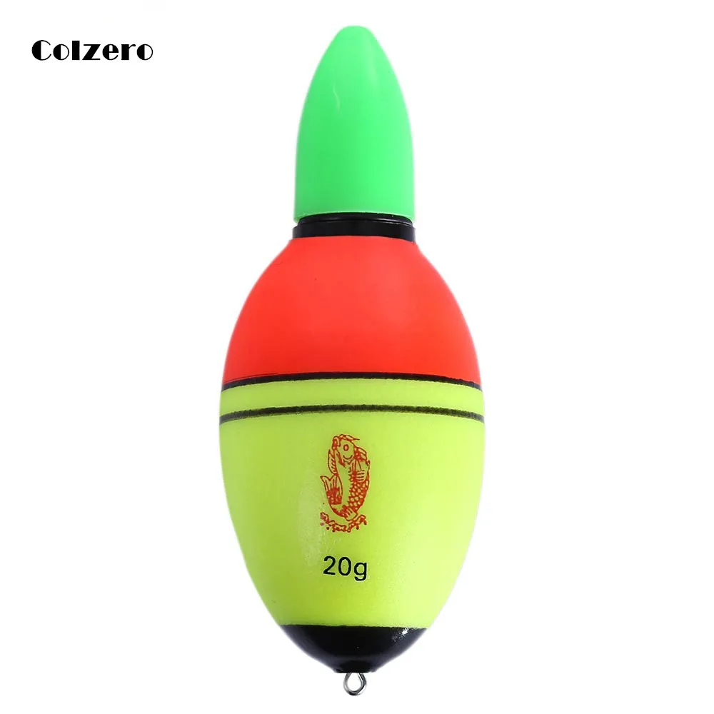 

1PCS Luminous Fishing Floats 20g/30g/35g/40g LED Light with Button Battery Water Resistance Fish Float for Night Fishing Tackle
