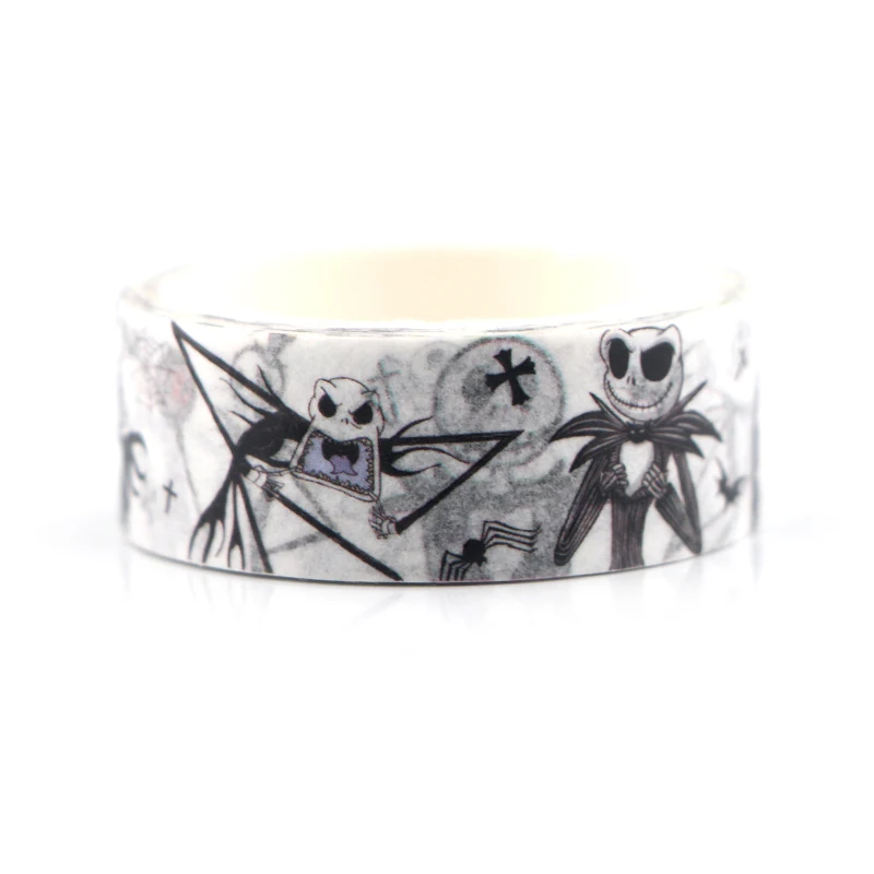 

The Nightmare Before Christmas punk DIY Cartoon Washi Masking Paper Tapes decorative adhesive tape stickers School Supply E0646