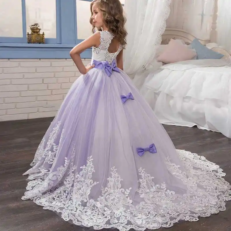 Little Girls Ceremonies Dress Baby Children S Clothing Tutu Kids Party Dress For Girl Clothes Wedding Gown Vestidos Robe Fille Dresses Aliexpress
