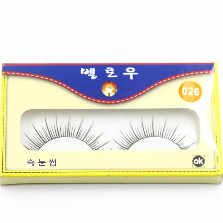 Новинка, 1 пара, 3D накладные ресницы, корейский естественный "нюд" макияж, длинные норковые ресницы, ручная работа, набор для макияжа, подарок# H020
