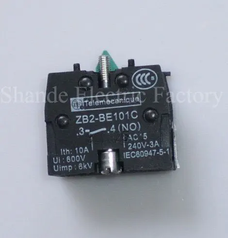 

XB2 Push Button Switch Contact Block ZB2-BE101,normal open (NO)